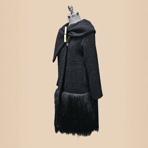 Igor Coat with Faux Fur Bottom